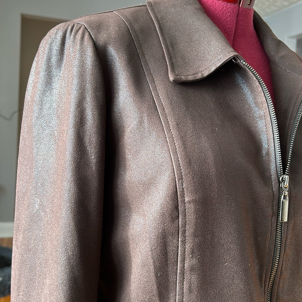 SOLD Brown shimmer jacket
